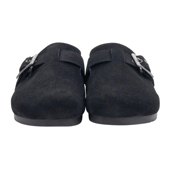 Staheekum Crescent Women's Suede Slip-On Clogs Water Repellent NEW - Picture 2 of 5